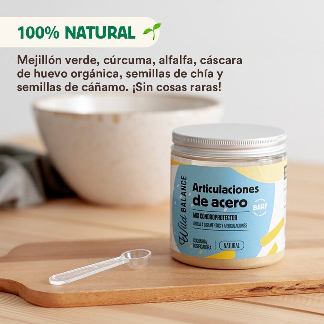 ARTICULACIONES DE ACERO Condroprotector natural