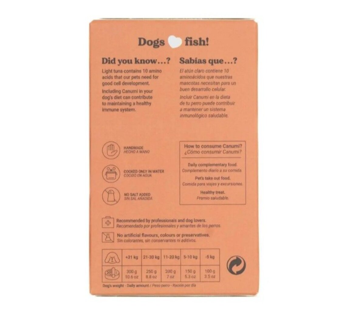 Canumi - Ventresca de atún para perros