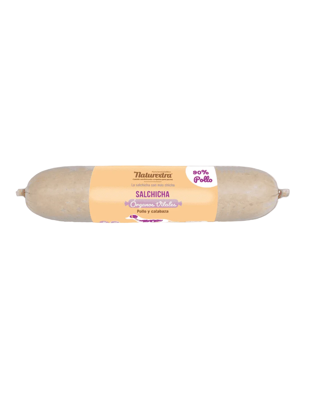 Naturextra Salchicha Órganos Vitales perros 250g