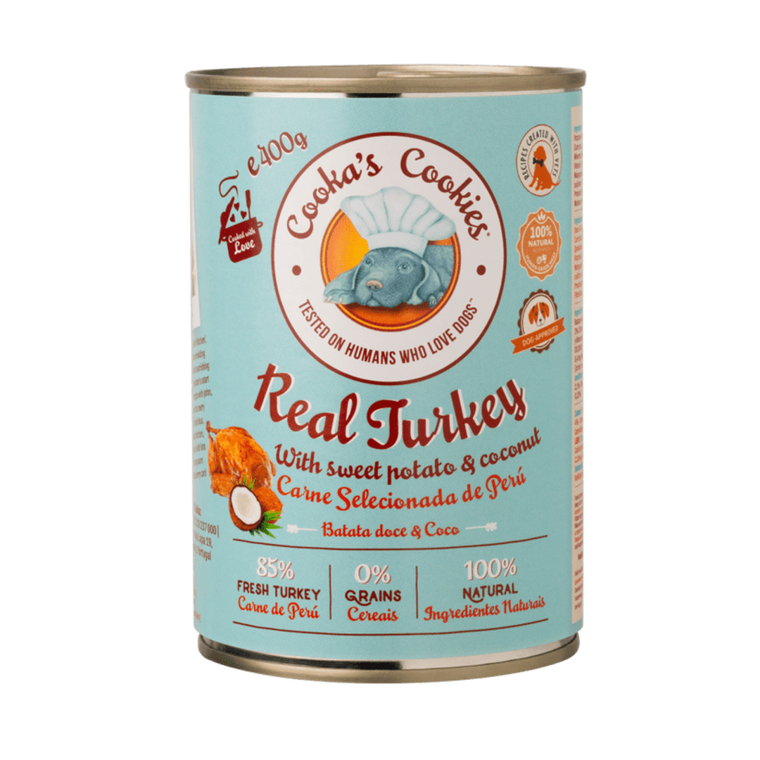 Cooka's Paté Perros Real Pavo 400g