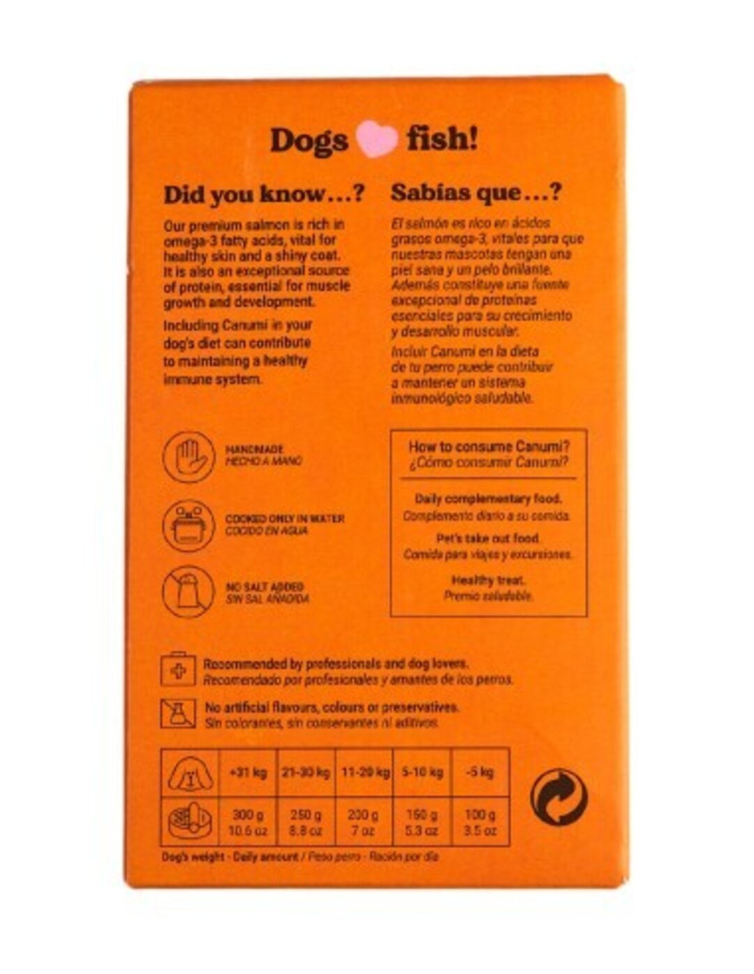 Canumi - Salmón al natural para perros