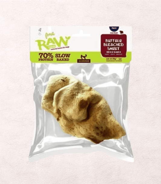 RAW HOCICO BLANCO DE BÚFALO