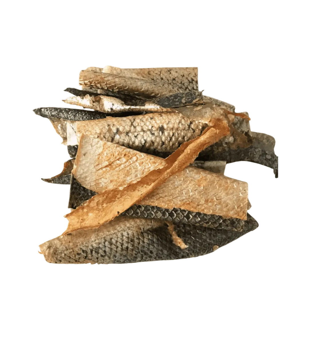 Piel de salmón snack deshidratado