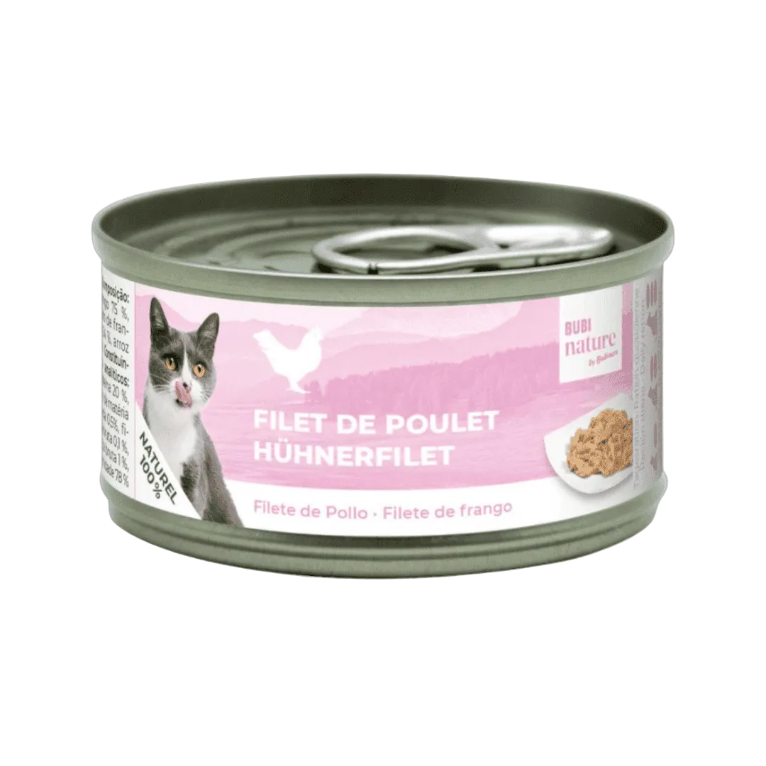 Bubi Nature Filetes de Pollo para gato 70g