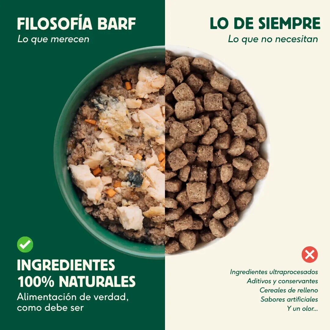 Lata de Cordero para perros 400g - Filosofía BARF