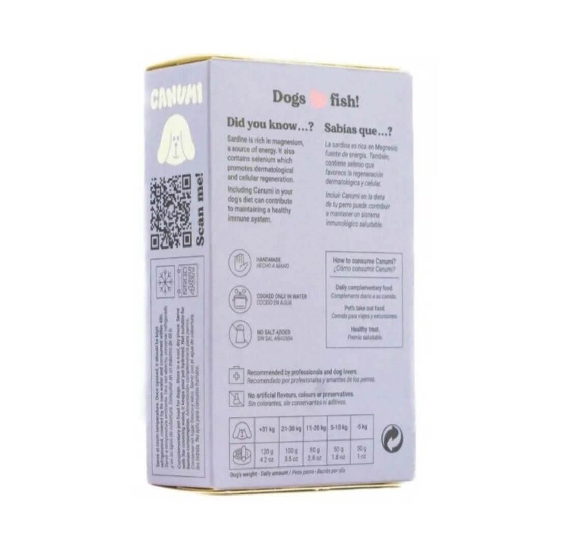 CANUMI Sardinas al natural 125g