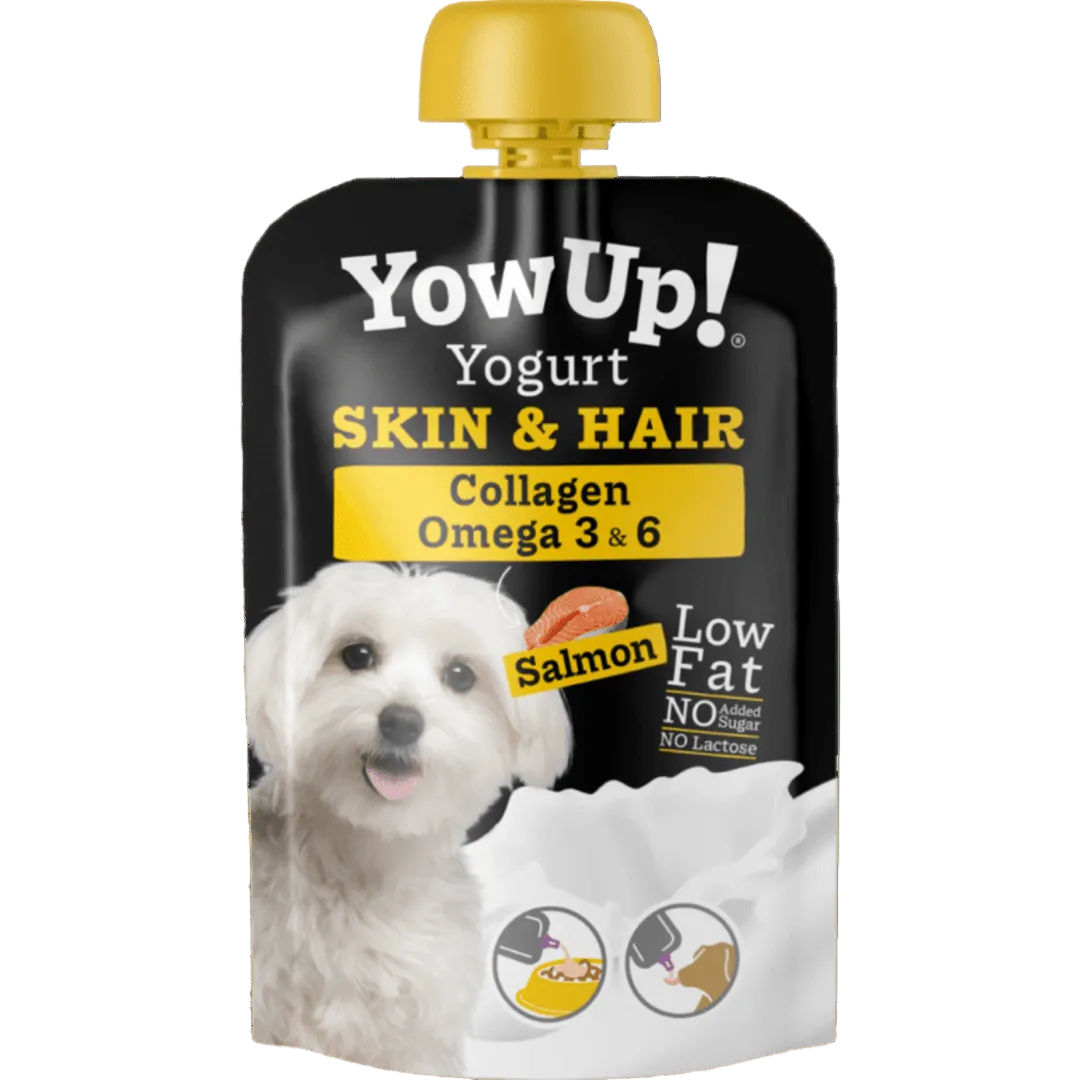Yowup yogurt Salmón. Skin & Hair perros