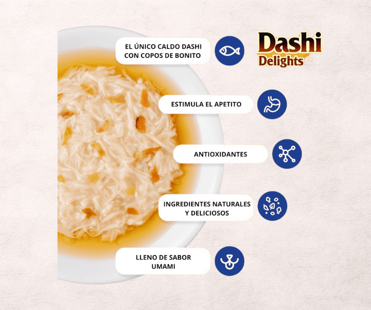 Dashi Delights Churu Gato Receta de Pollo