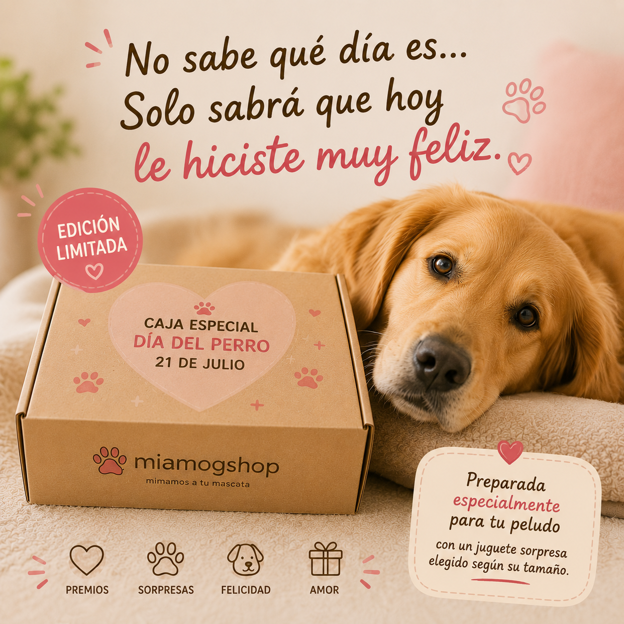 🐶 Caja Especial Día Mundial del Perro