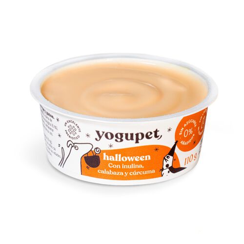 Yogupet Halloween para perros y gatos, pack de 2 x 110 g