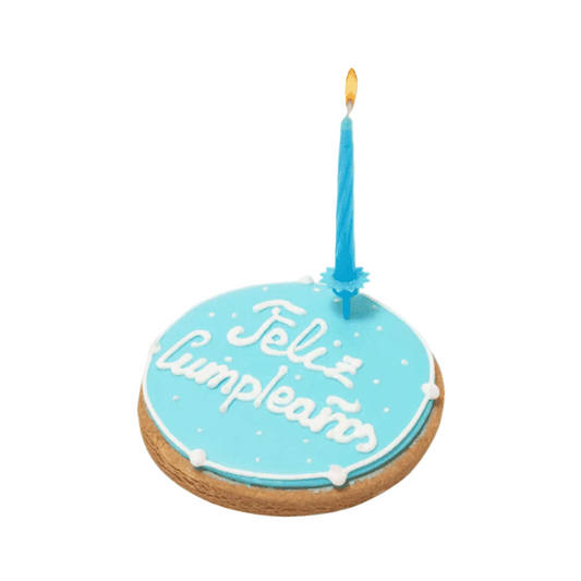DOGGYEBAG Tarta de Cumpleaños para Perro Azul -120g-