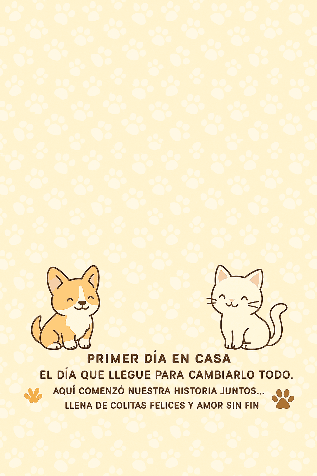 Libro de Recuerdos para Mascotas –  Personalizado