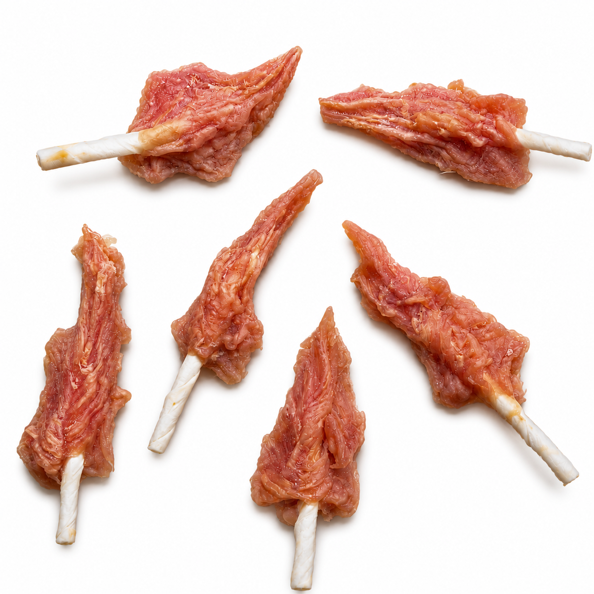 Brocheta de pollo para perros | Snack de 15 cm