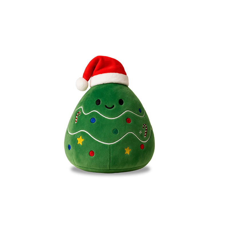 Peluche XL árbol de Navidad para perros · 23 × 20 × 18 cm