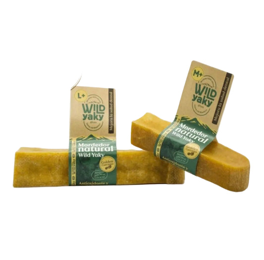 Wild Yaky Golden – Barrita de Leche de Yak del Himalaya con Cúrcuma