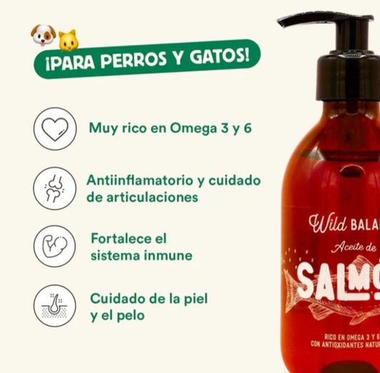Aceite Natural de Salmón Noruego Wild Balance
