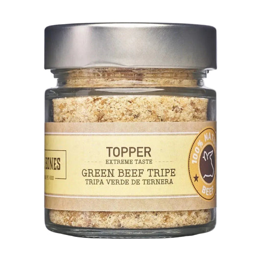 Topper de Tripa Verde de Ternera para Perro y Gato