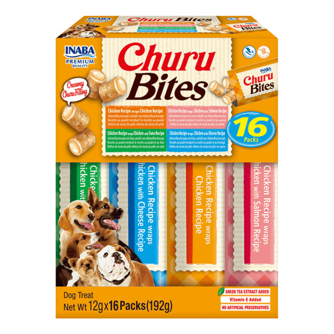 Churu DOG Bites Variedades (16x12 gr)