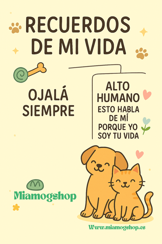 Libro de Recuerdos para Mascotas –  Personalizado