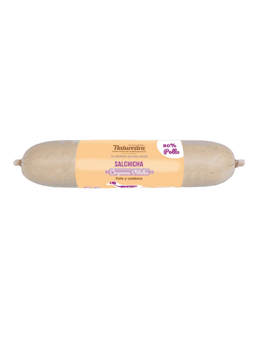 Naturextra Salchicha Órganos Vitales perros 250g