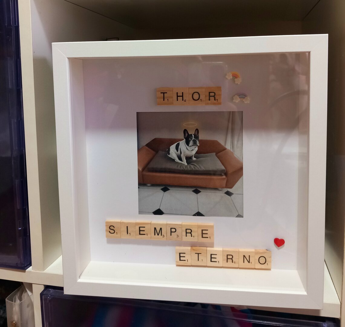 Marco 3D Personalizado para Mascota