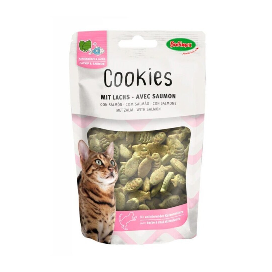 Bubimex Cookies con Hierba Gatera y Salmón 50GR