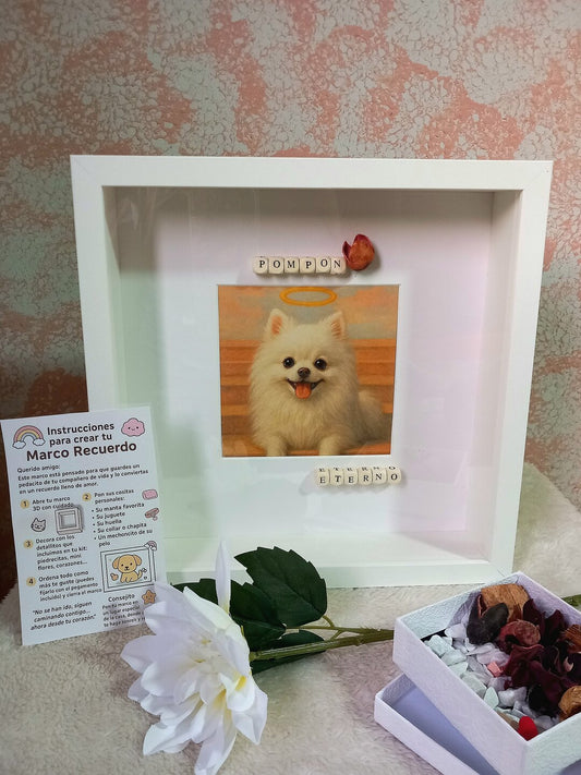 Marco 3D Personalizado para Mascota