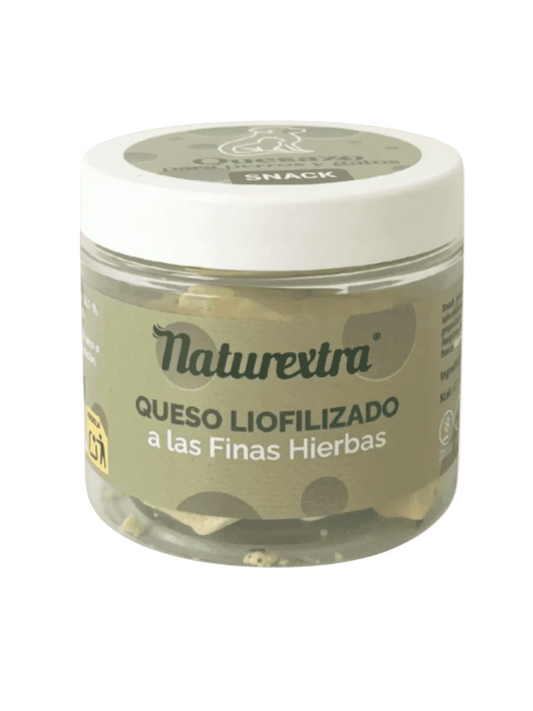 Naturextra Queso Liofilizado a las Finas Hierbas