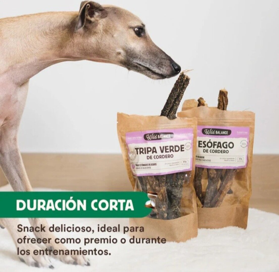 Tripa verde de cordero Wild Balance