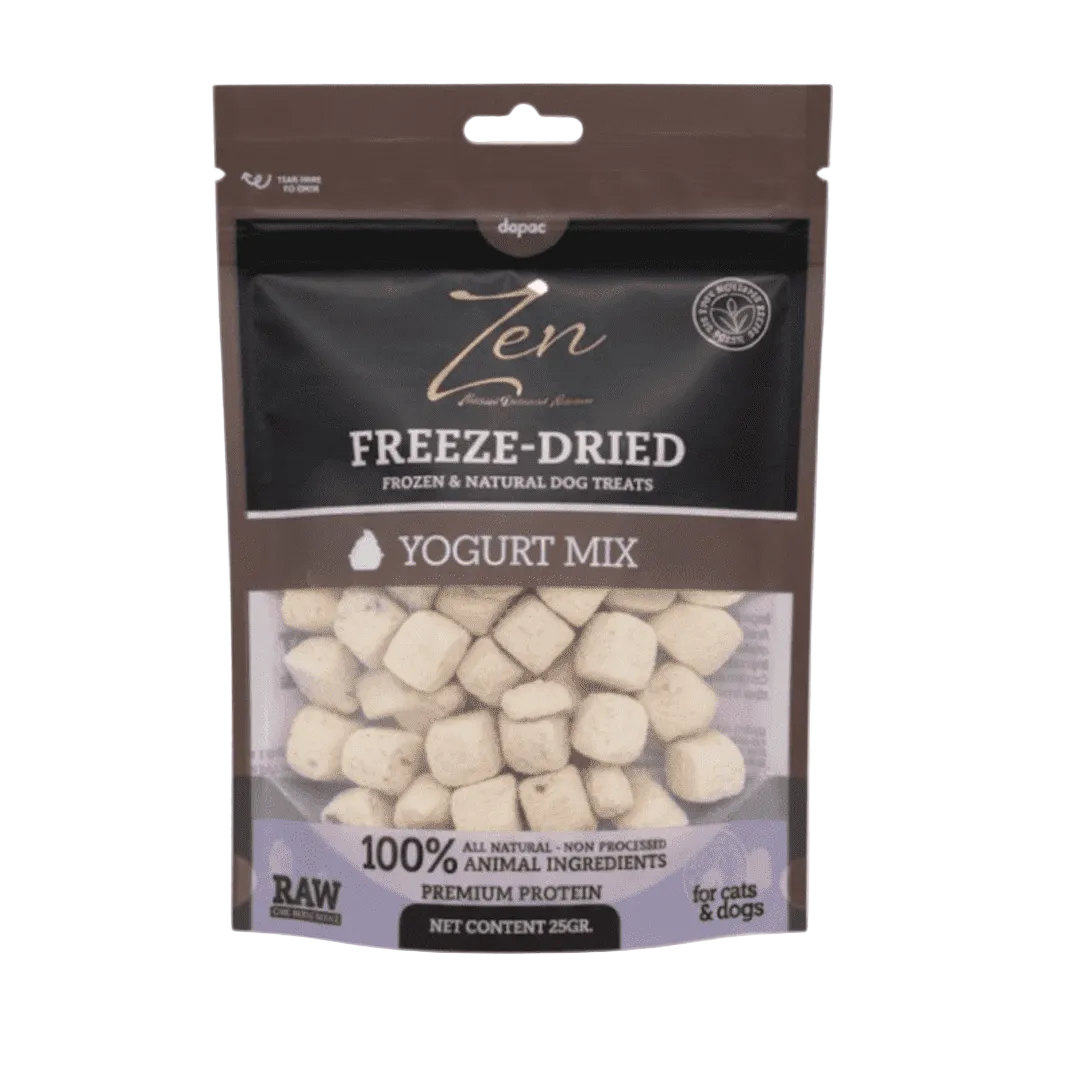 Cubitos de Yogurt Liofilizados Snacks Perros y Gatos – ZEN