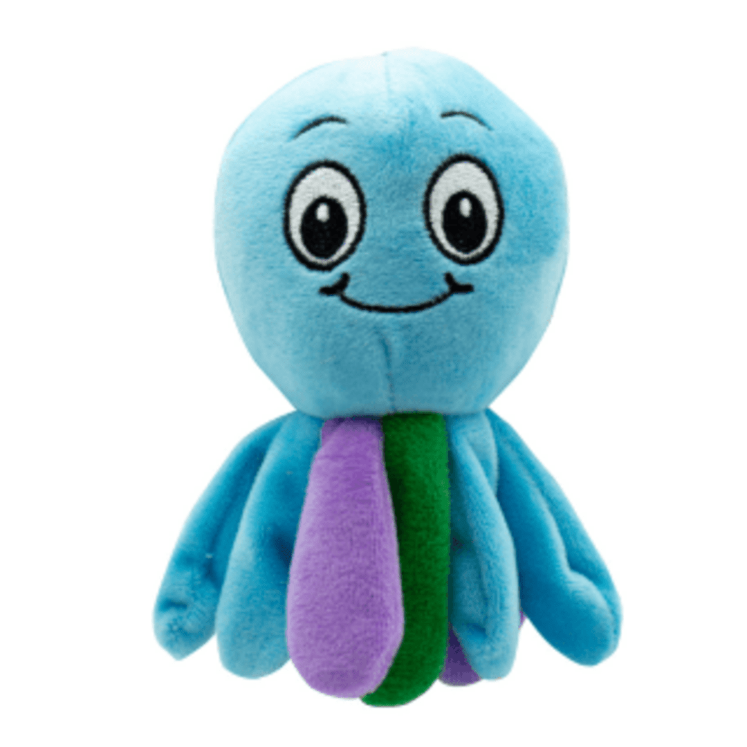 Peluche pulpo para perro