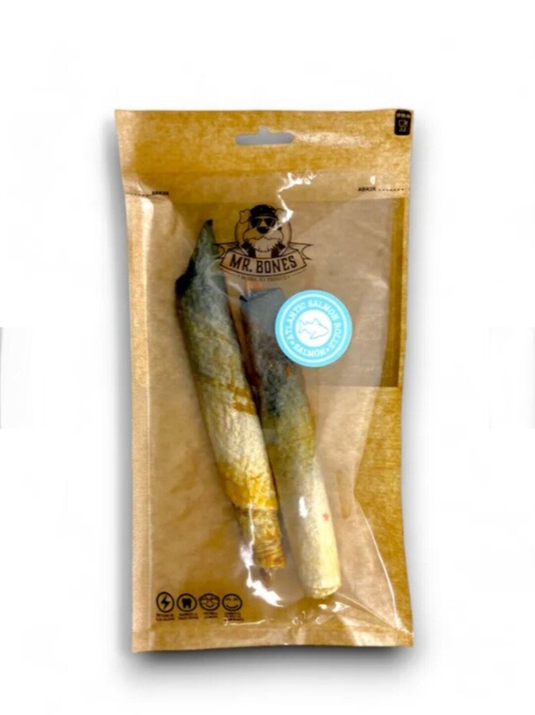 Rollitos de salmón snacks para perros mrbones