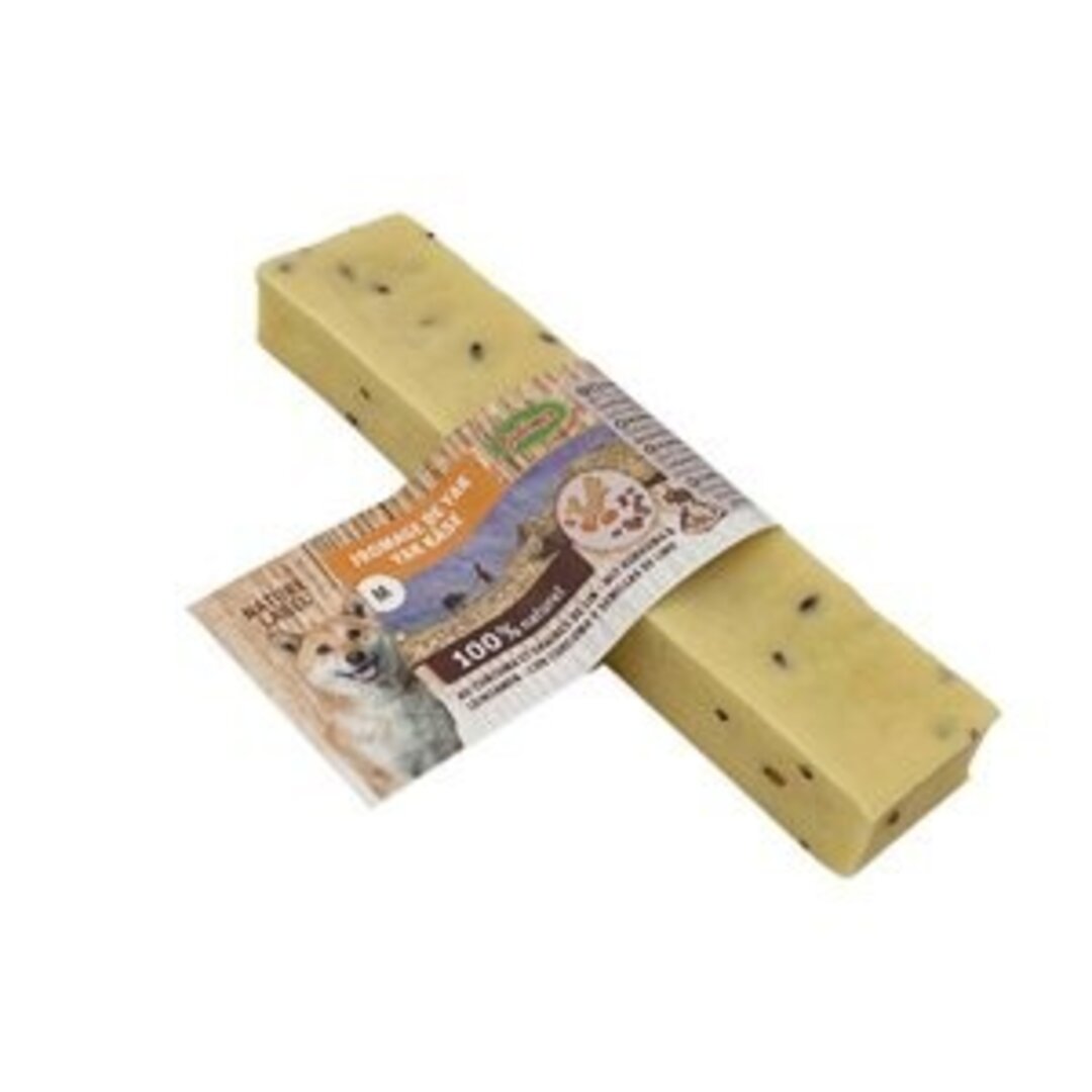 BARRA QUESO DE YAK CURCUMA Y LINO 100 - 120 gr