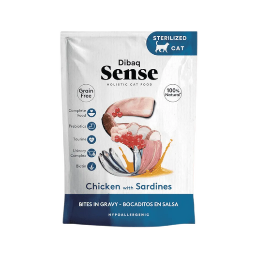 Bites Sense CAT Pollo con Sardinas 100g