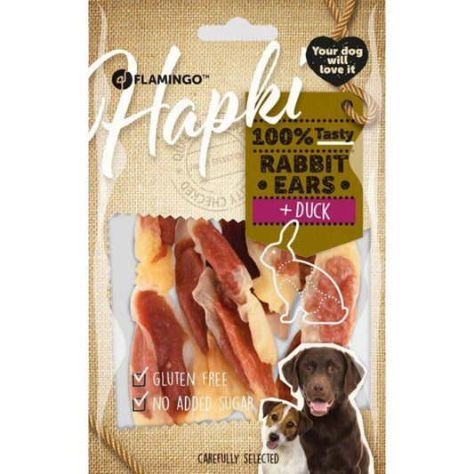 Orejas de Conejo con Pato - snack perro 85gr