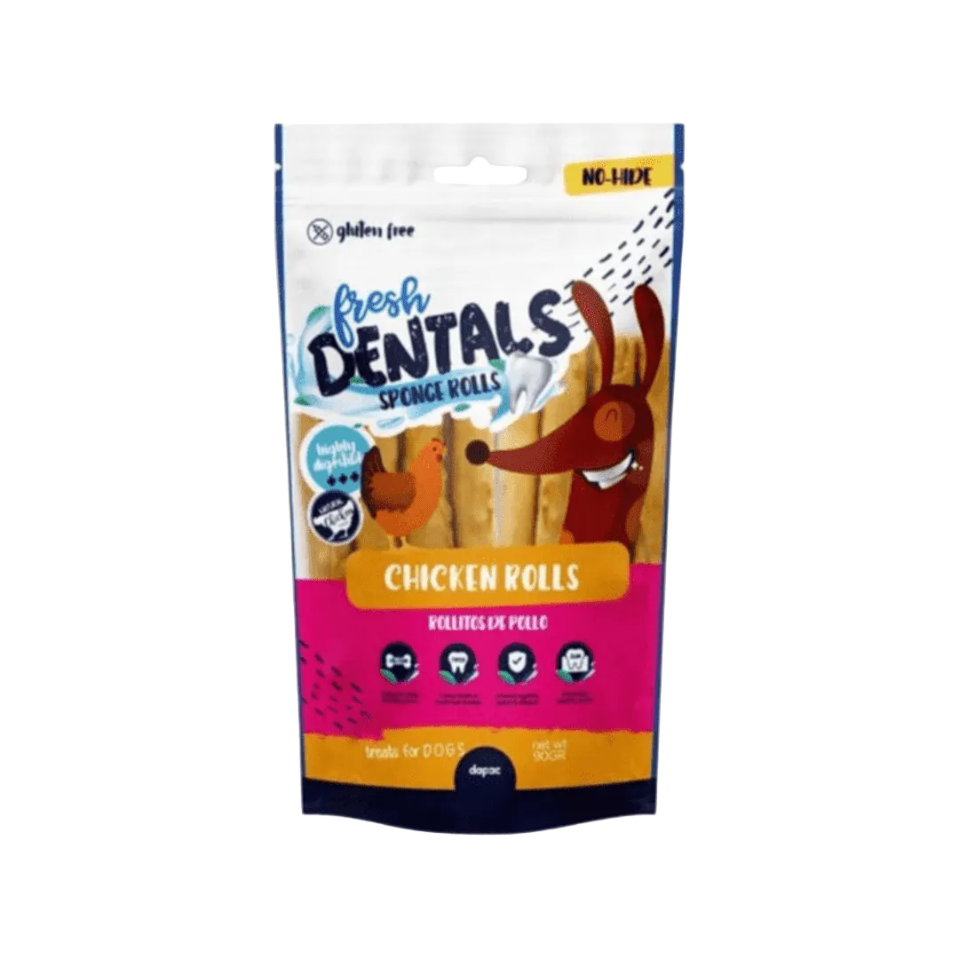 Fresh Dentals Rollitos Esponjosos de Pollo