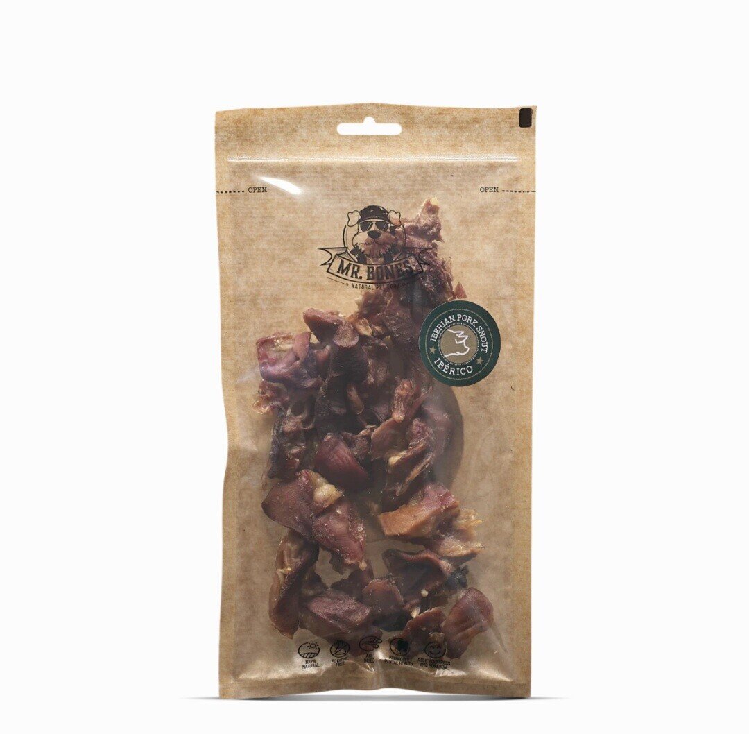Morro de Cerdo Ibérico para Perros - Snack Dental Natural | Mr Bones