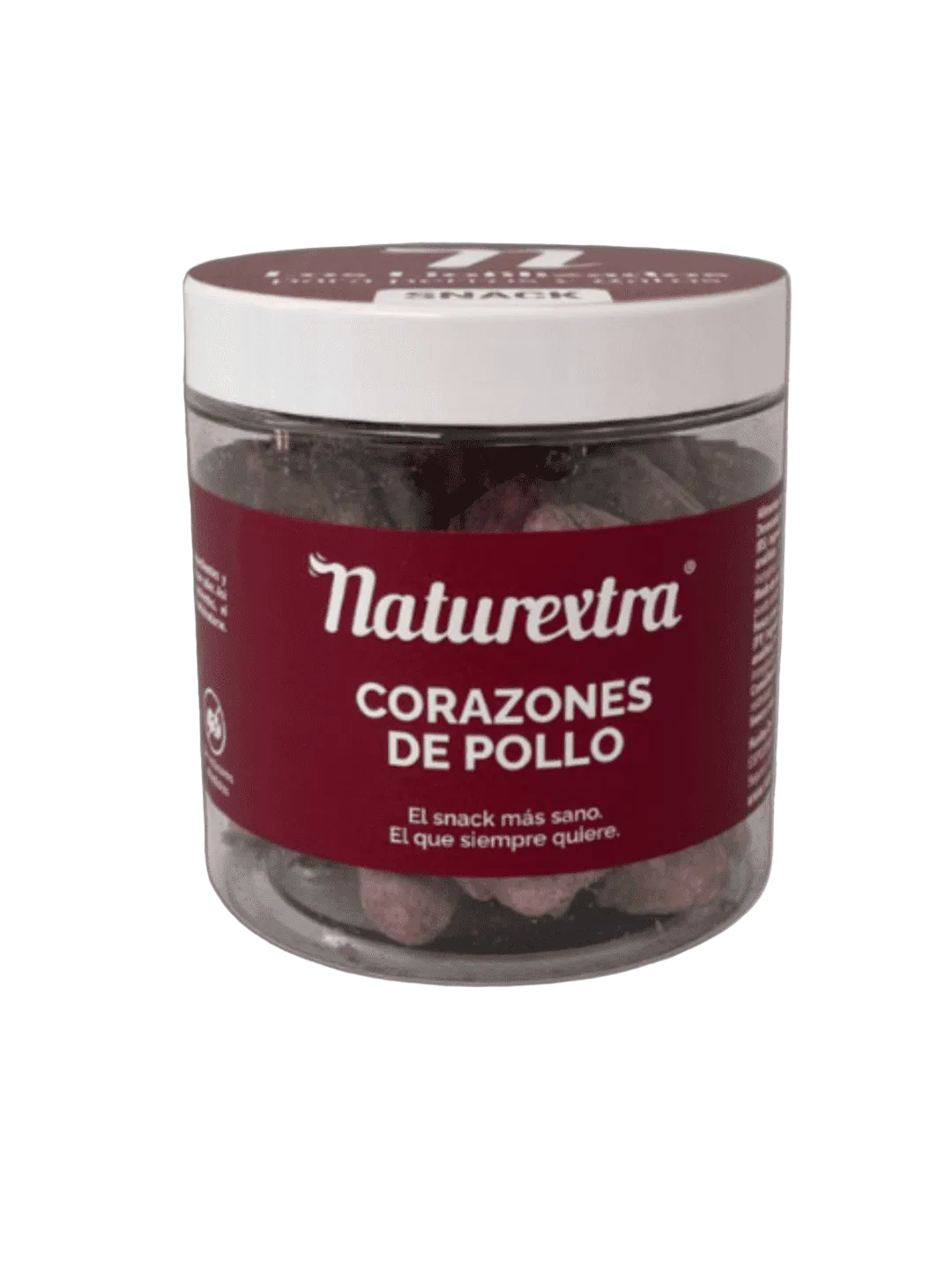 Naturextra Corazones de Pollo Liofilizados | Snack para Perros y Gatos