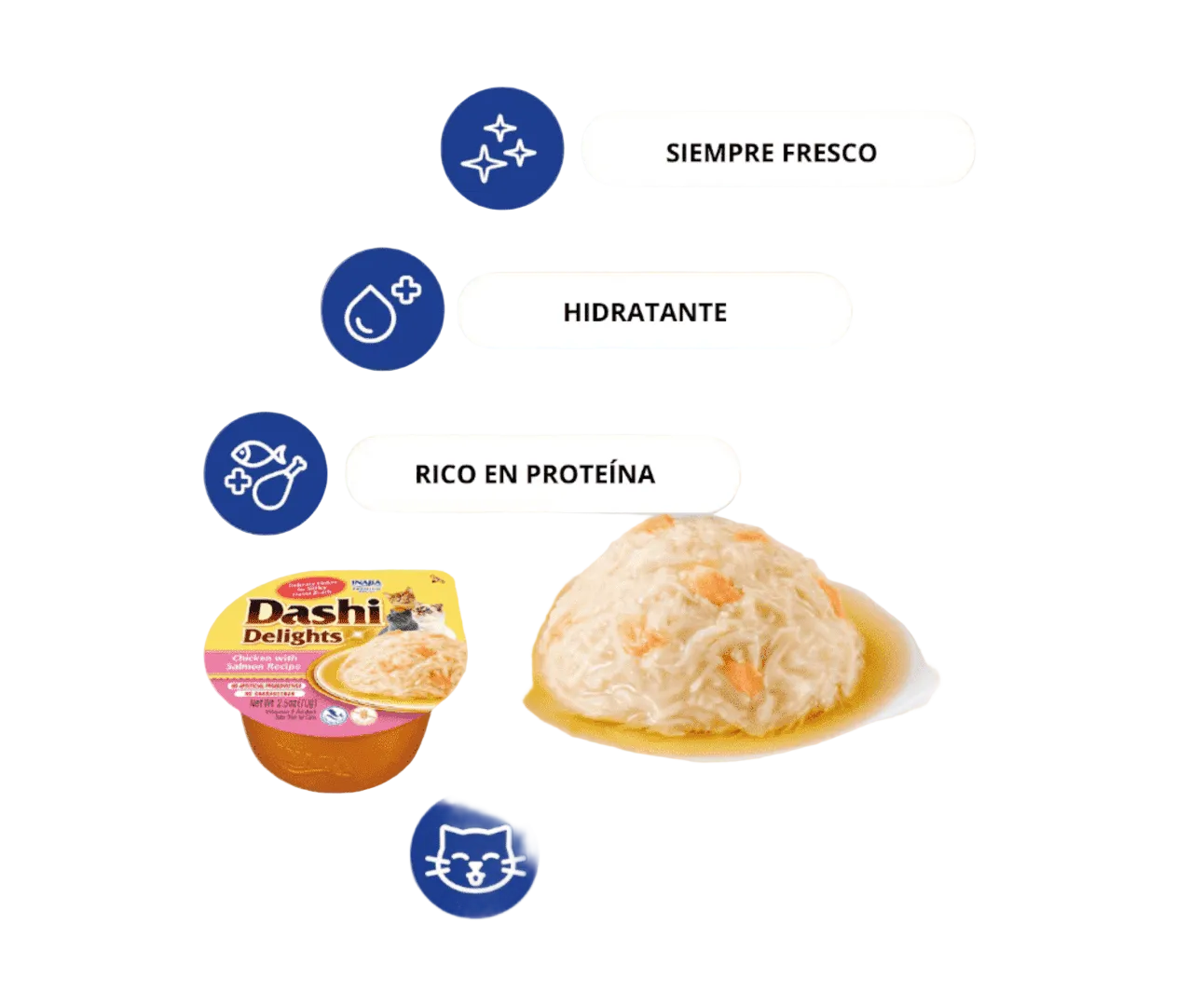Dashi Delights Churu Gato Receta de Pollo