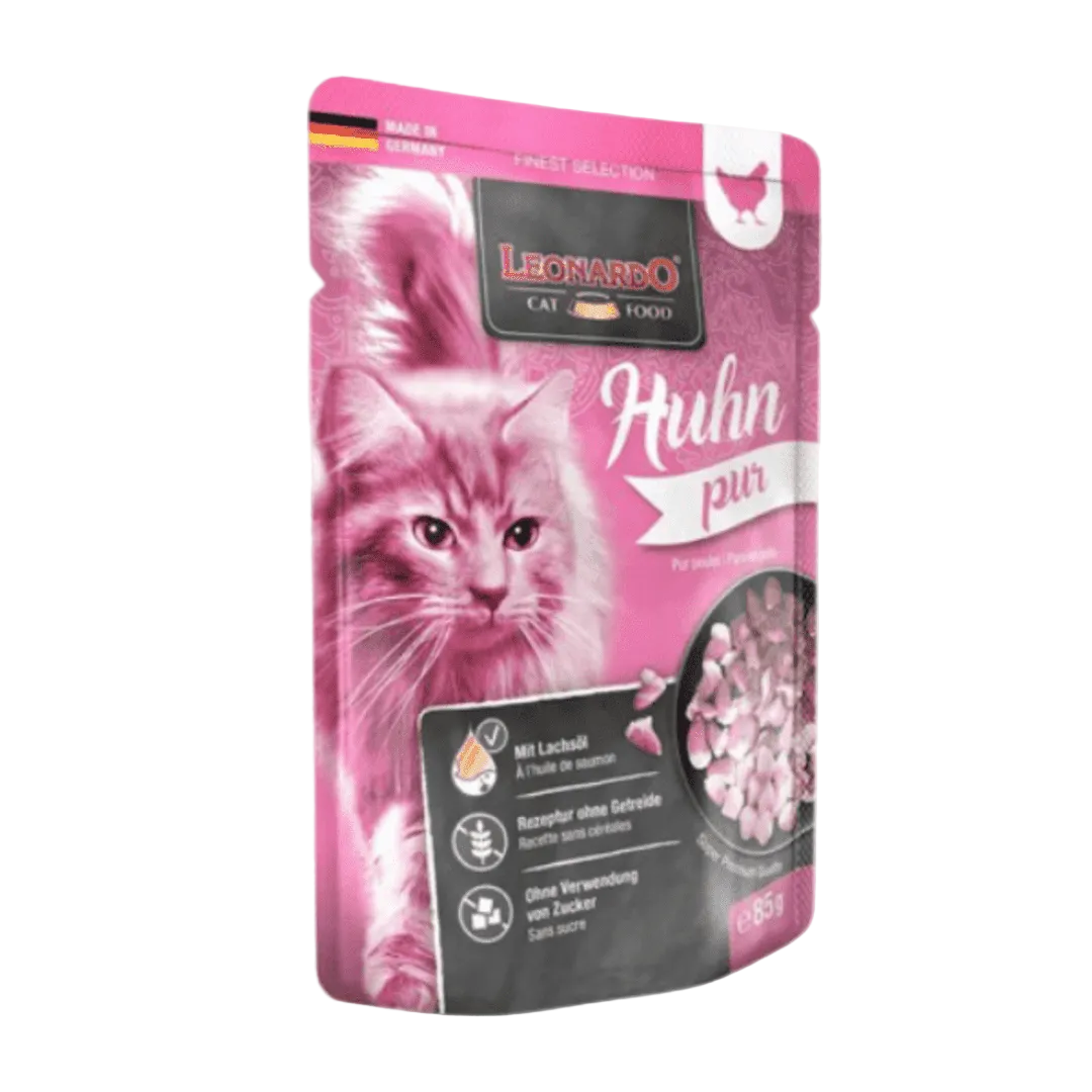 LEONARDO Puro Selection pollo 85g | Gatos