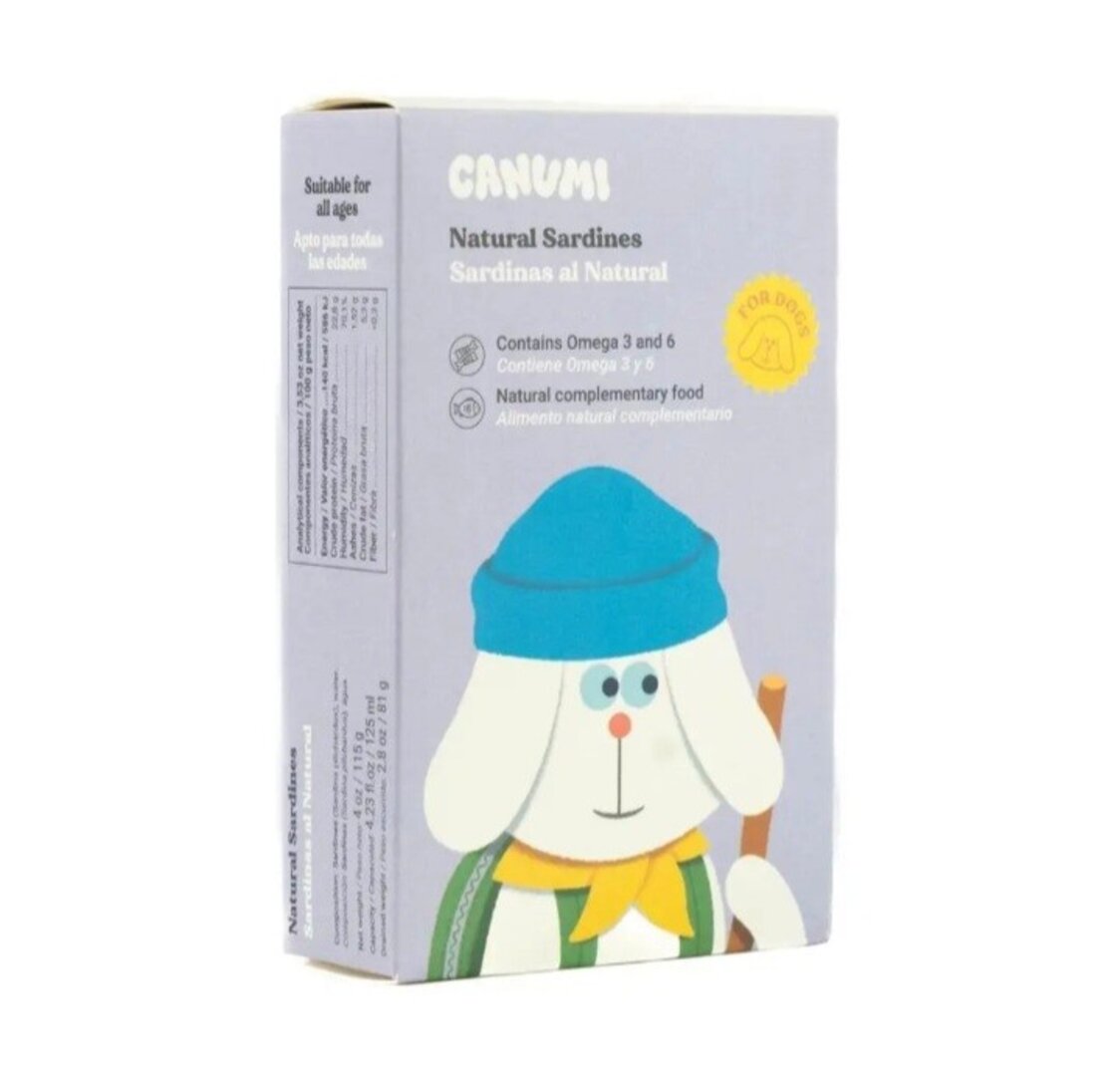 CANUMI Sardinas al natural 125g