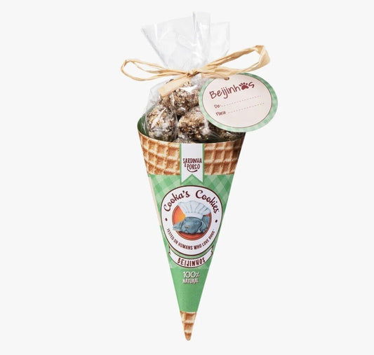 Cooka's Cookies Besitos – Snacks Sardina & Cerdo