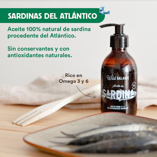 Aceite Natural de Sardina Wild Balance