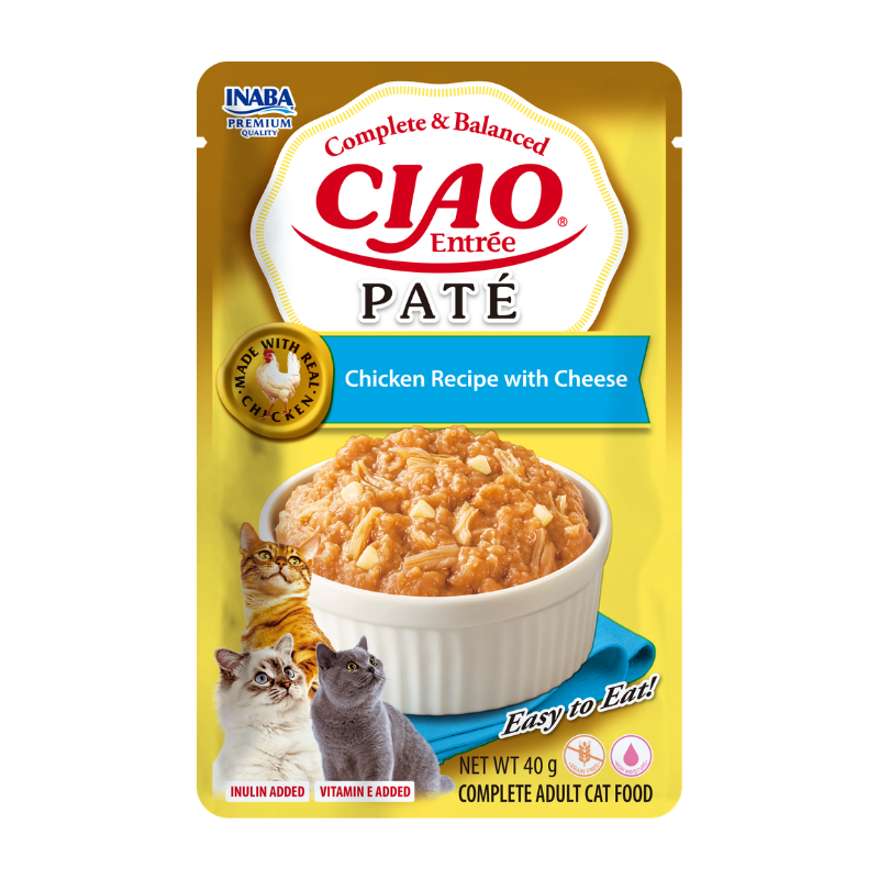 Ciao Entrée Paté de Pollo con Queso para Gato
