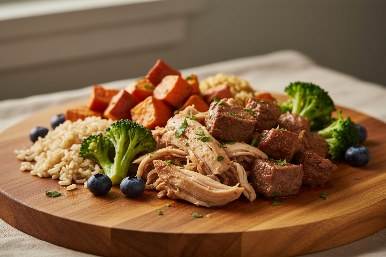 Comida natural para perros