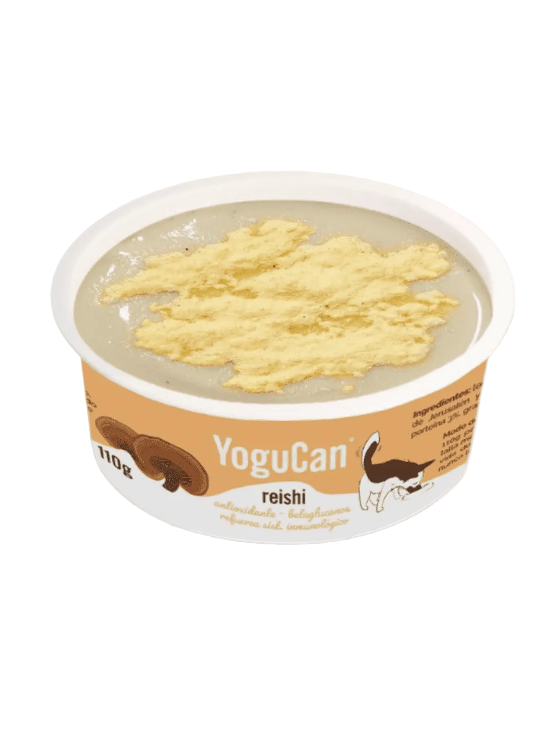 YoguCan Yogurt con Hongo Reishi Ecológico + Topping | Perros y Gatos