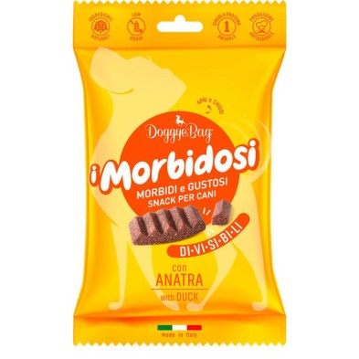 Morbidosi – Snack divisible para perros Pato (90 g)