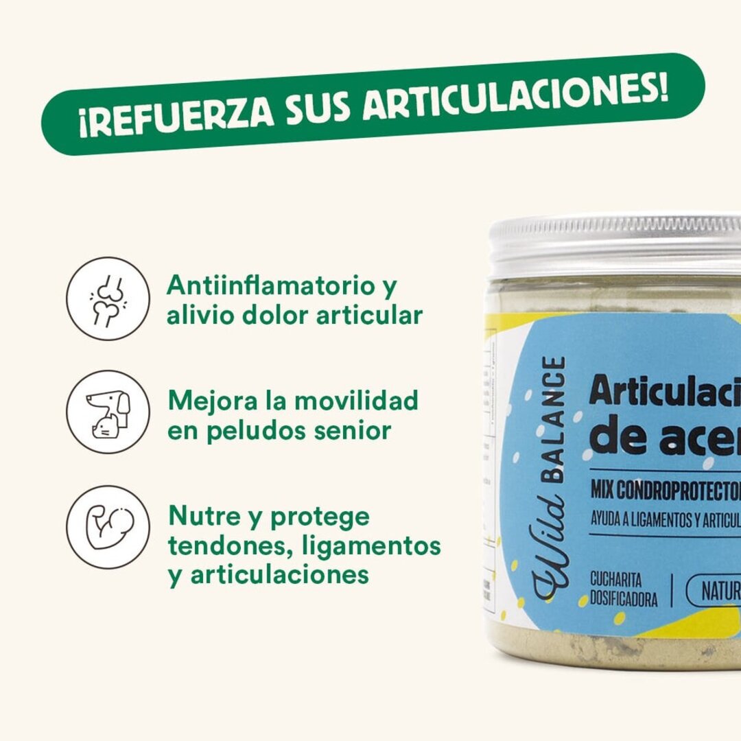 ARTICULACIONES DE ACERO Condroprotector natural