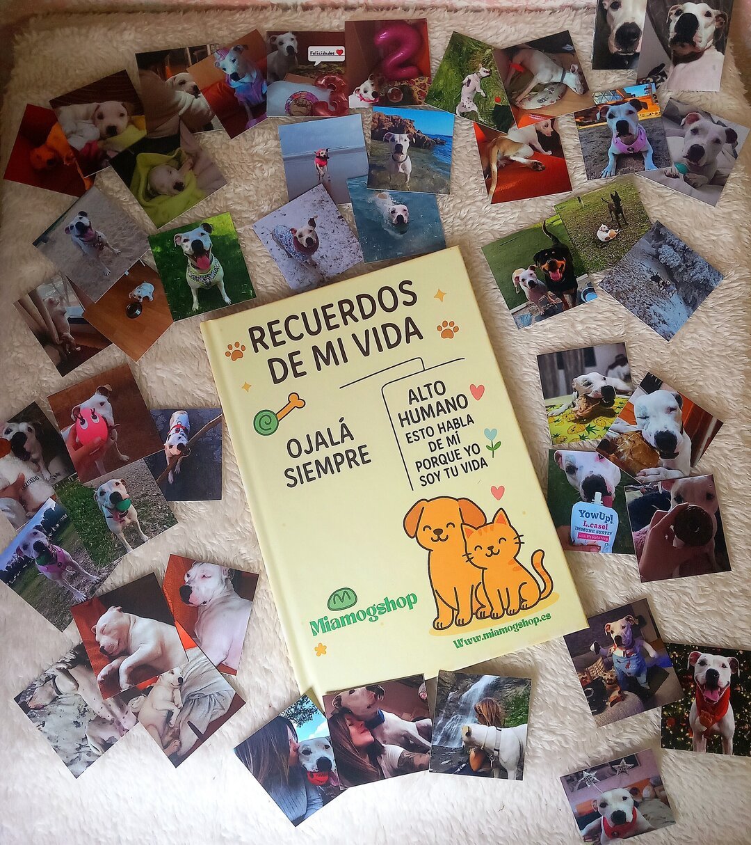 Libro de Recuerdos para Mascotas –  Personalizado