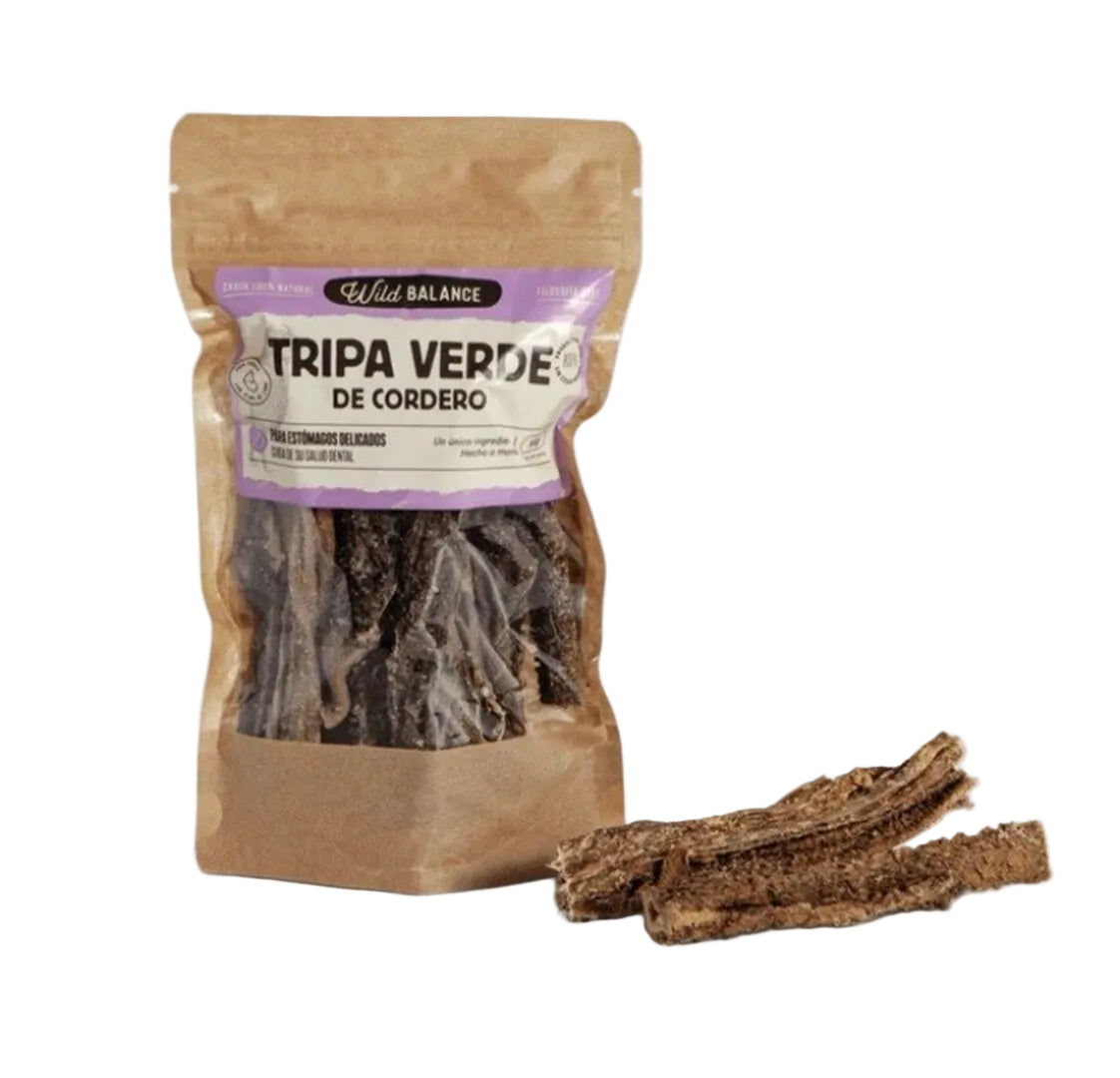 Tripa verde de cordero Wild Balance
